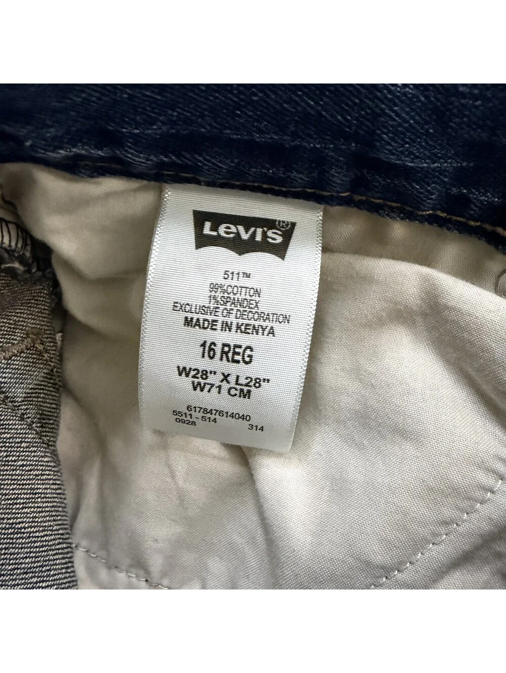 Levis levi’s 511